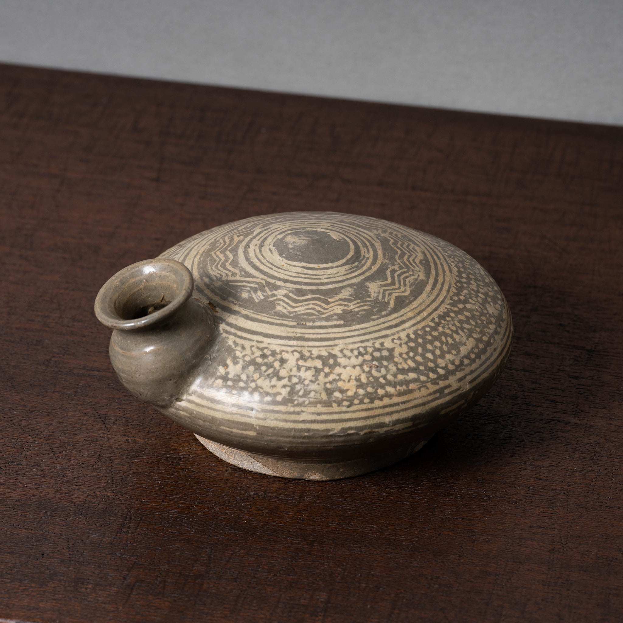 粉青沙器 朝鮮 三島焼 一輪挿し 陶芸 花瓶 花器 焼き物 陶器 粉青沙器