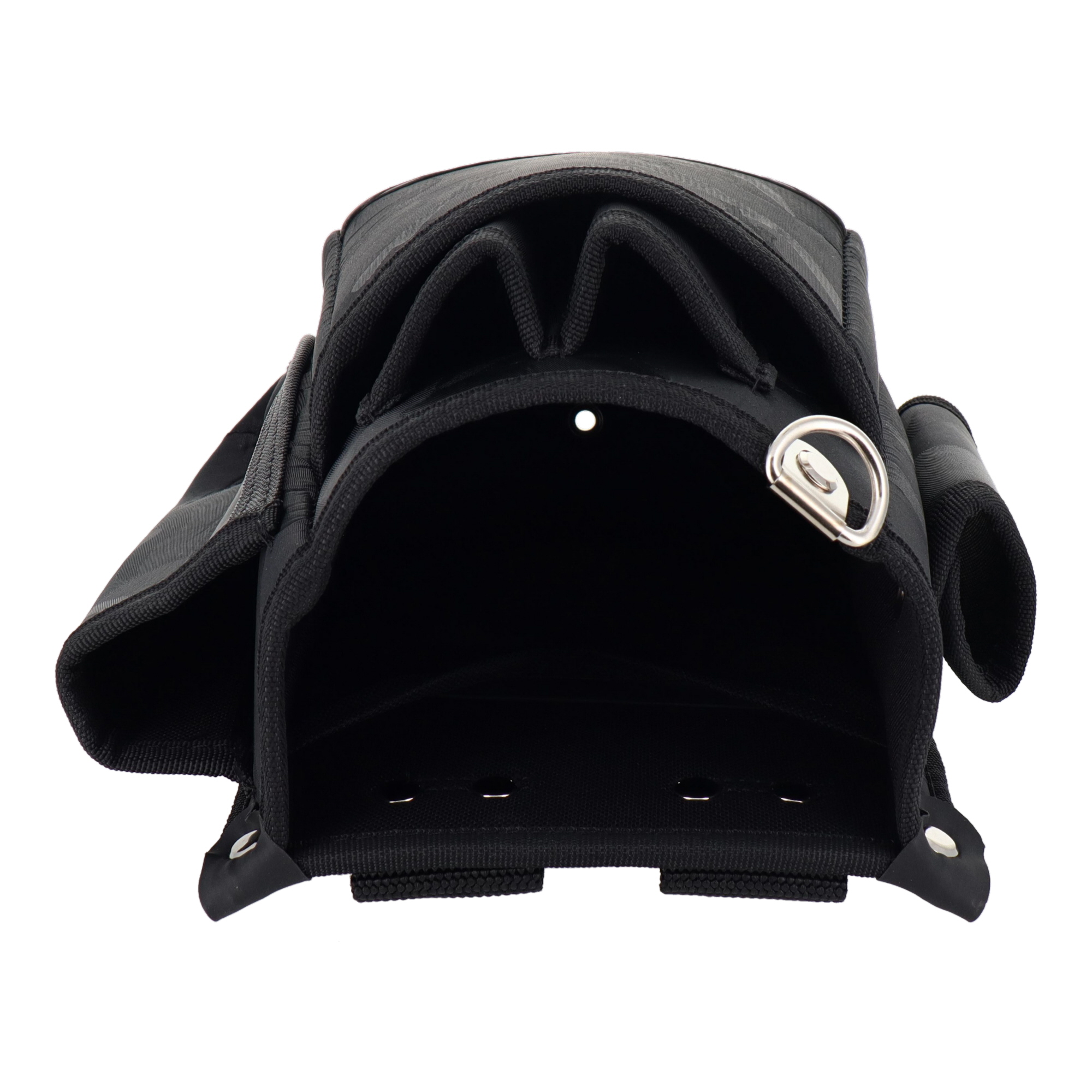 DT-26-BC 作業ベルト・収納袋 腰袋 腰袋 2段 水平器入れ付 ブラック