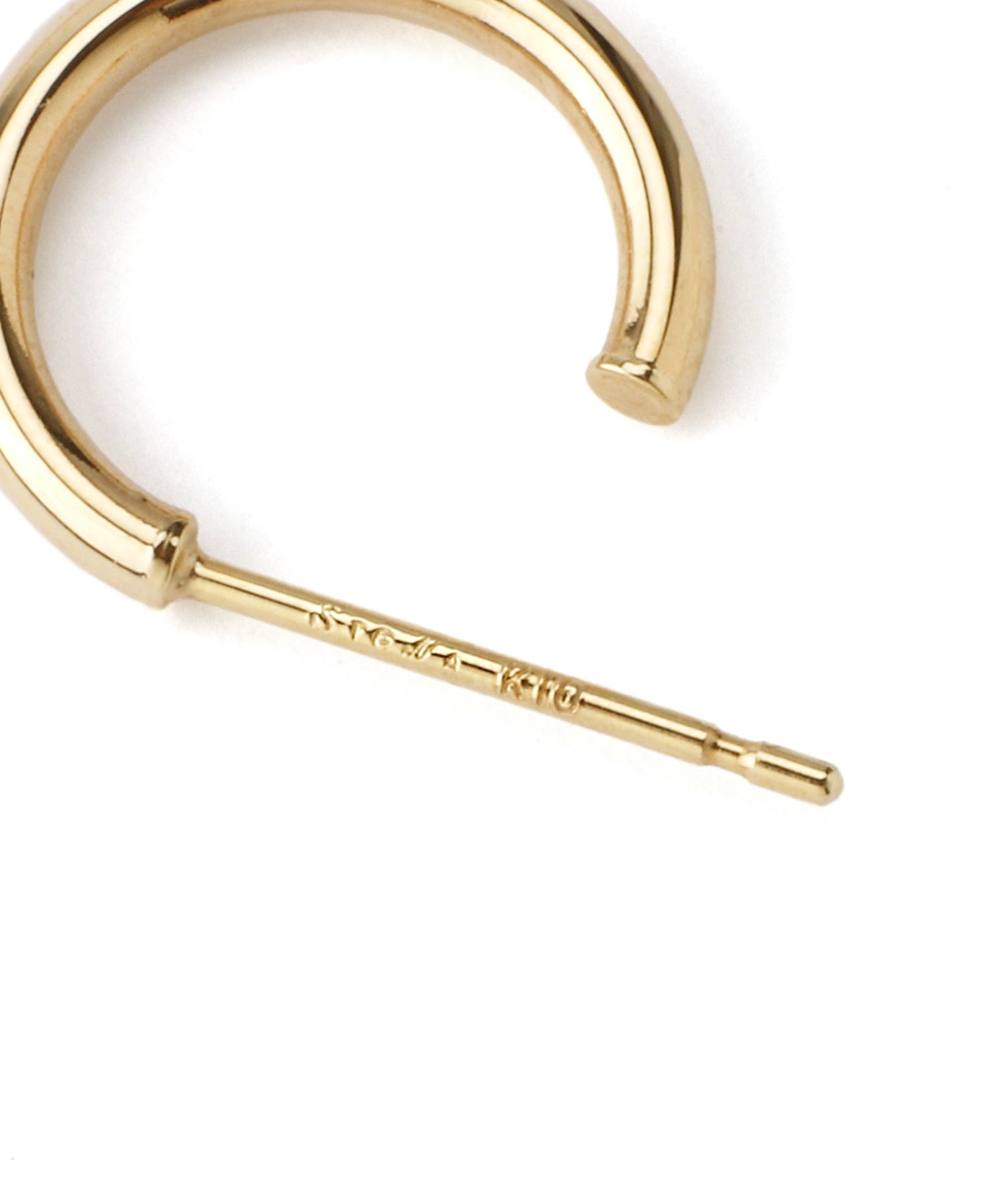 シエナロゼ】パイプハーフフープピアス[M] SIENA ROSE（シエナロゼ