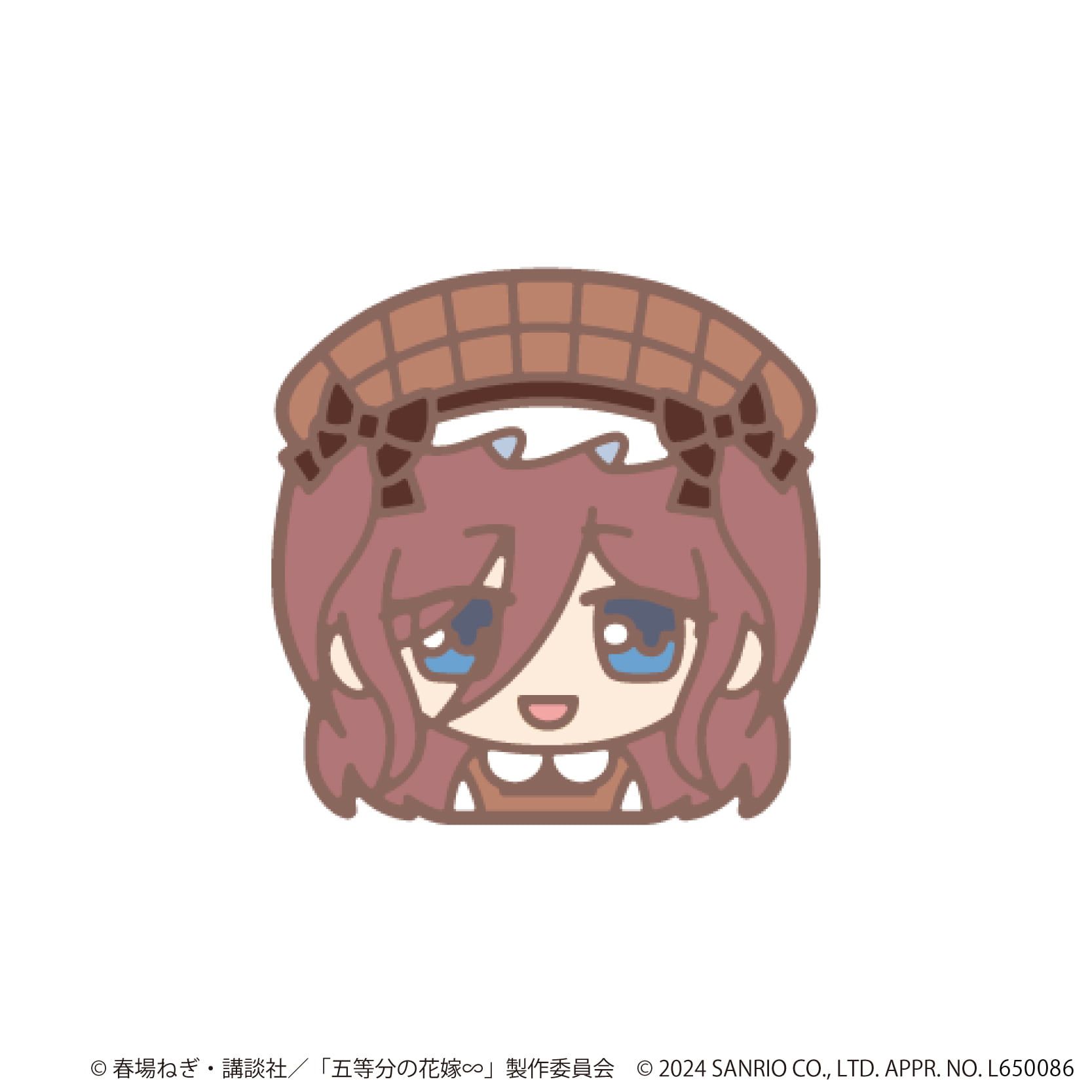 五等分の花嫁 まねきねこ 二乃 缶バッジ SD ミニキャラ 五等分の