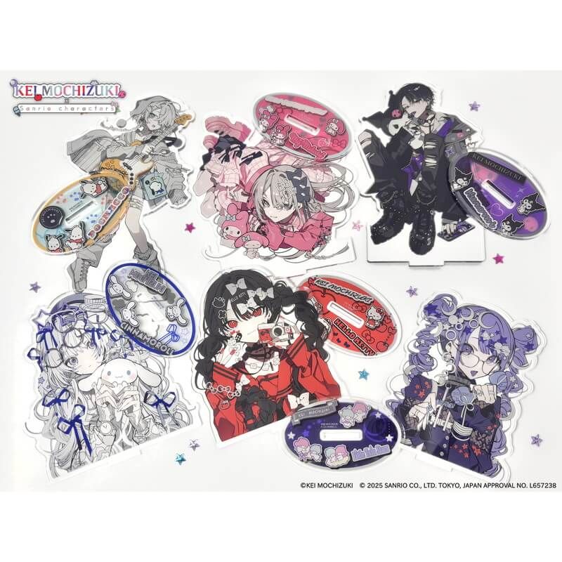 望月けい×サンリオキャラクターズ｜アクリルスタンド「望月けい