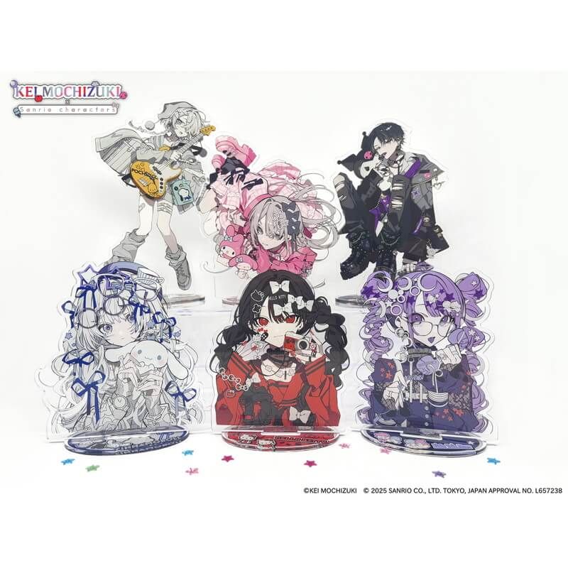 望月けい×サンリオキャラクターズ｜アクリルスタンド「望月けい