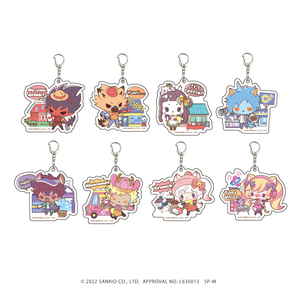 SHOW BY ROCK!!｜アクリルキーホルダー「SHOW BY ROCK!!」18