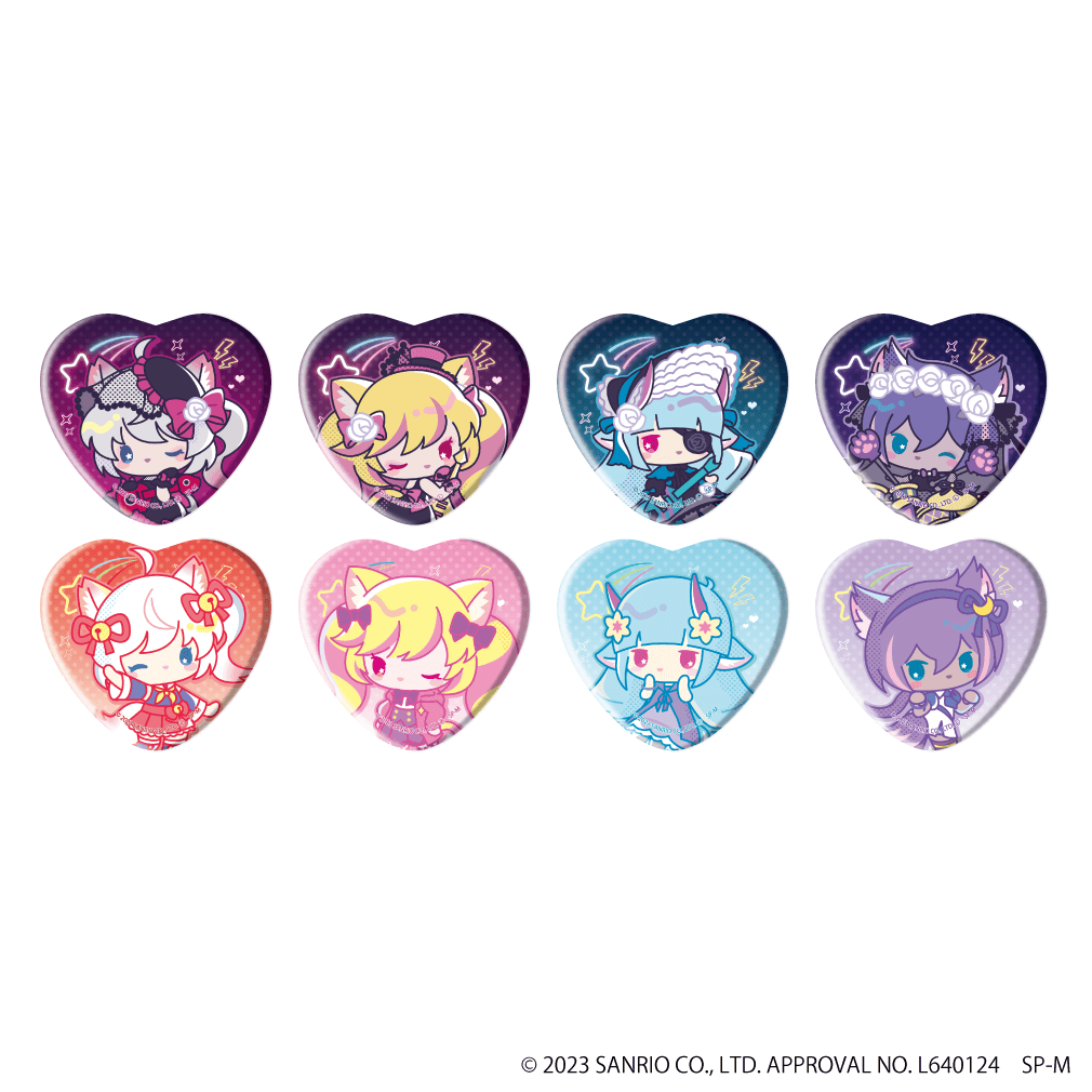 ヒプマイ 伊弉冉一二三 サンリオ ハート缶 ヒプノシスマイクグッズ