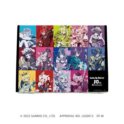 SHOW BY ROCK!!｜クリアファイル「SHOW BY ROCK!!」04/集合デザイン