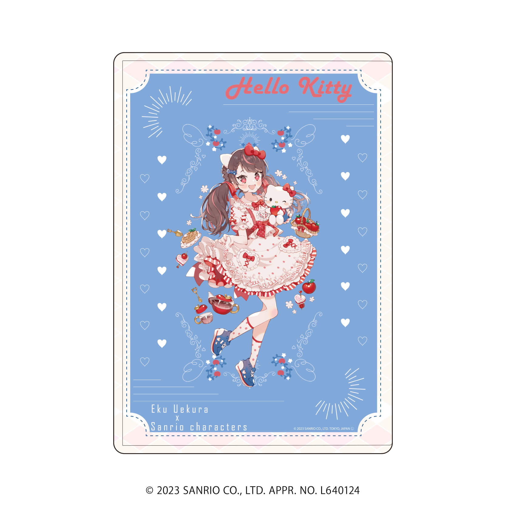 あんスタ✩ UNDEAD x クロミ クリアファイル サンリオコラボ 超美品