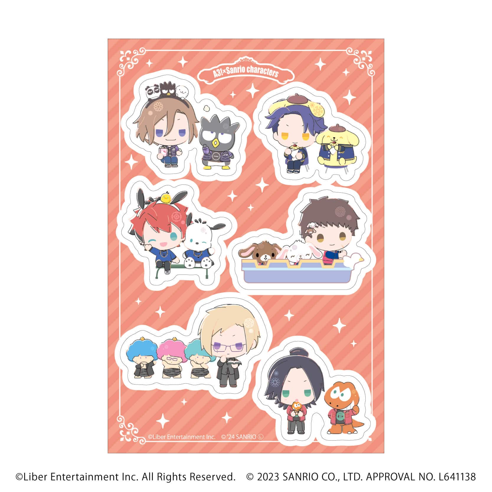 A3!×Sanrio characters｜PETANTシール「A3!×Sanrio characters」03/秋