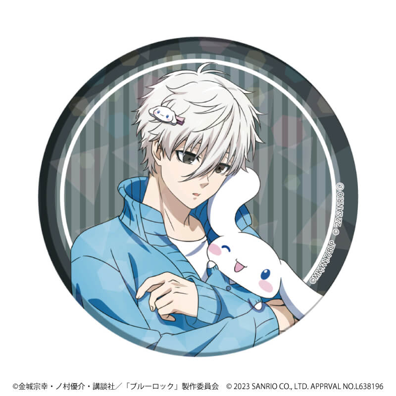 TVアニメ『ブルーロック』×サンリオキャラクターズ｜ホログラム缶