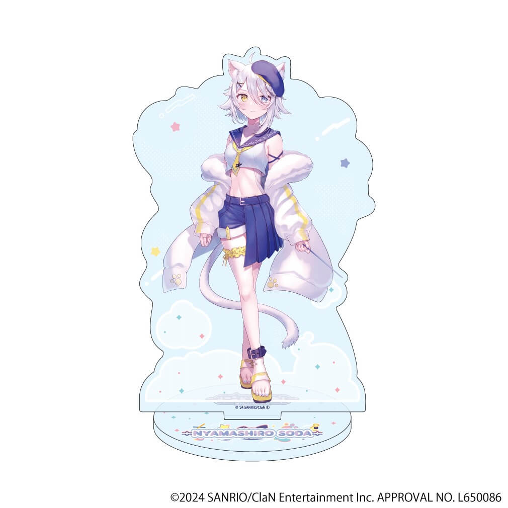 にゃんたじあ！｜アクリルスタンド「にゃんたじあ！」05/若魔白ソーダ