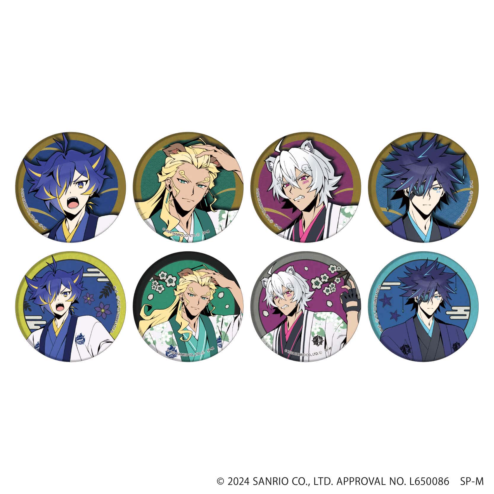 SHOW BY ROCK!!｜缶バッジ「SHOW BY ROCK!!」44/和服ver. コンプリート