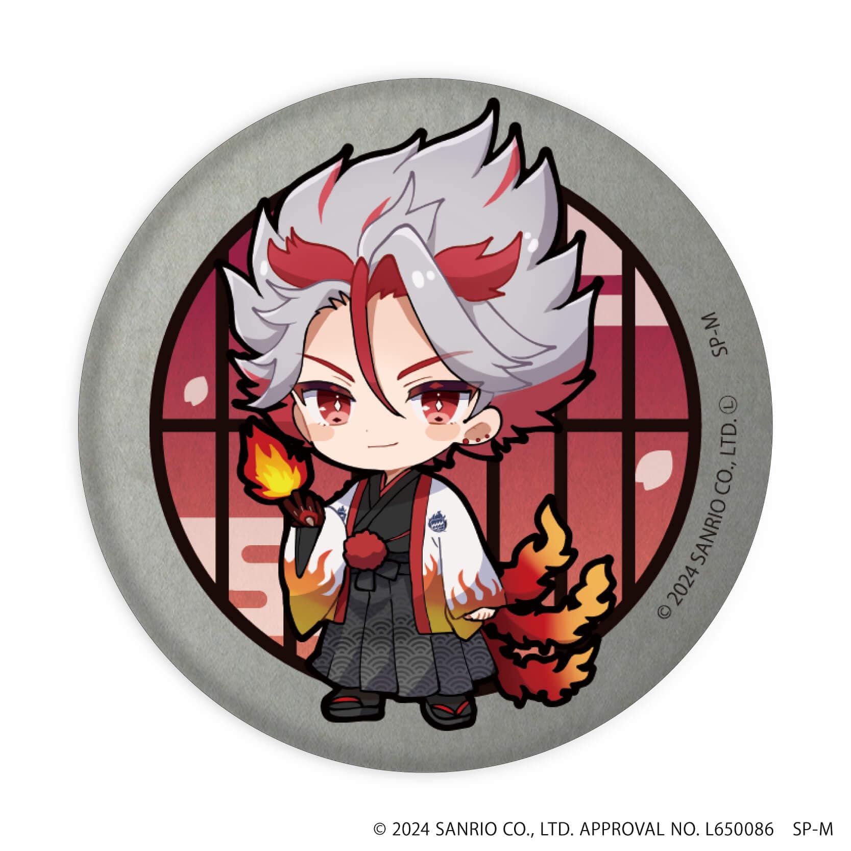 SHOW BY ROCK!!｜缶バッジ「SHOW BY ROCK!!」45/和服ver. ブラインド(9