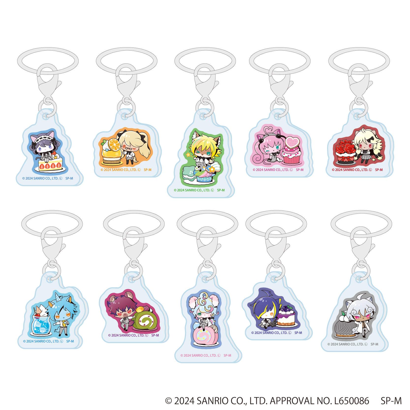 まじめにヤバシティ 本気れんぼ アクリルチャーム フレークシール