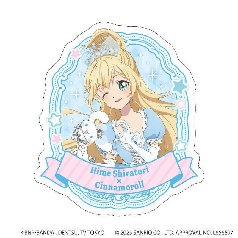 アイカツスターズ 安い プライズ 缶バッジ 白鳥ひめ アイカツスターズ