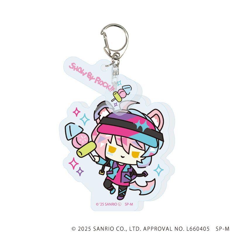 SHOW BY ROCK!!｜パーツ付きアクリルキーホルダー「SHOW BY ROCK!!」06