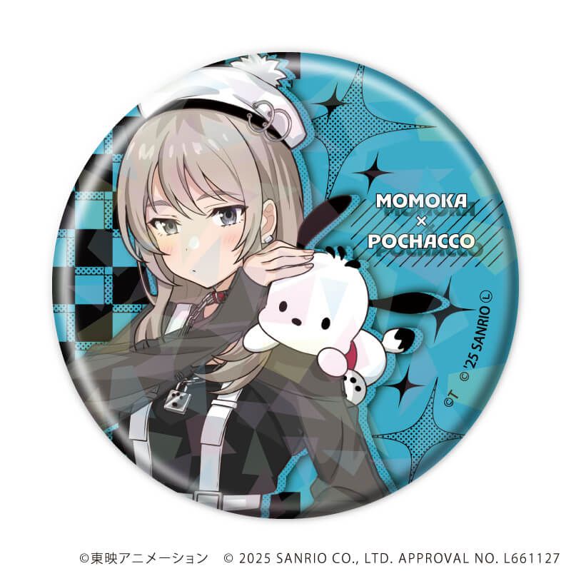 ガールズバンドクライ×サンリオキャラクターズ｜ホログラム缶バッジ