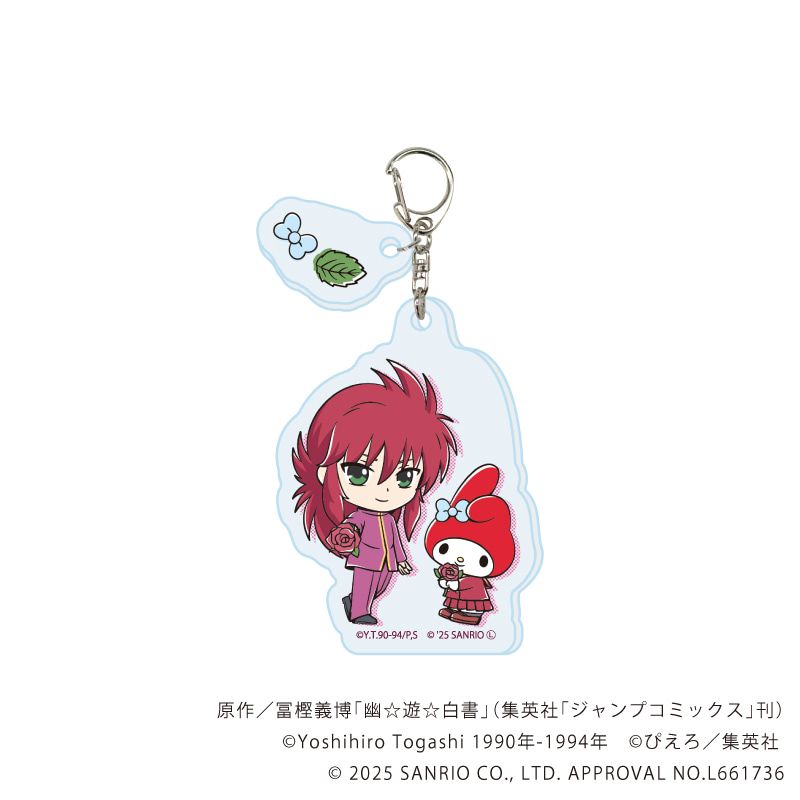 幽☆遊☆白書×サンリオキャラクターズ｜パーツ付きアクリル