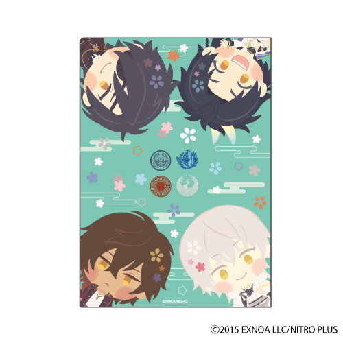 クリアファイル「わんぱく！刀剣乱舞」12/燭台切光忠&大倶利伽羅&鶴丸国