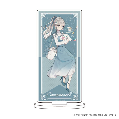 百鬼あやめ×ハローキティ｜グラス 百鬼あやめ「ホロライブ×SANRIO