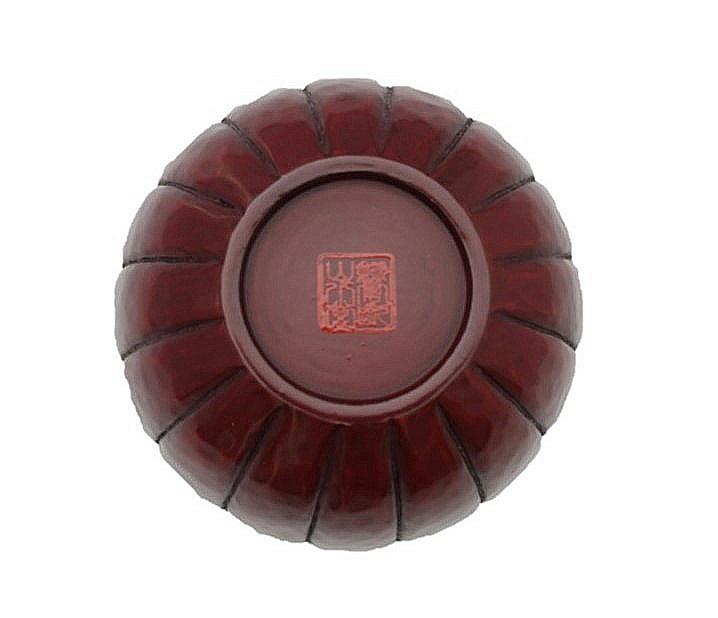 大棗 菊割 – 鎌倉彫 山水堂