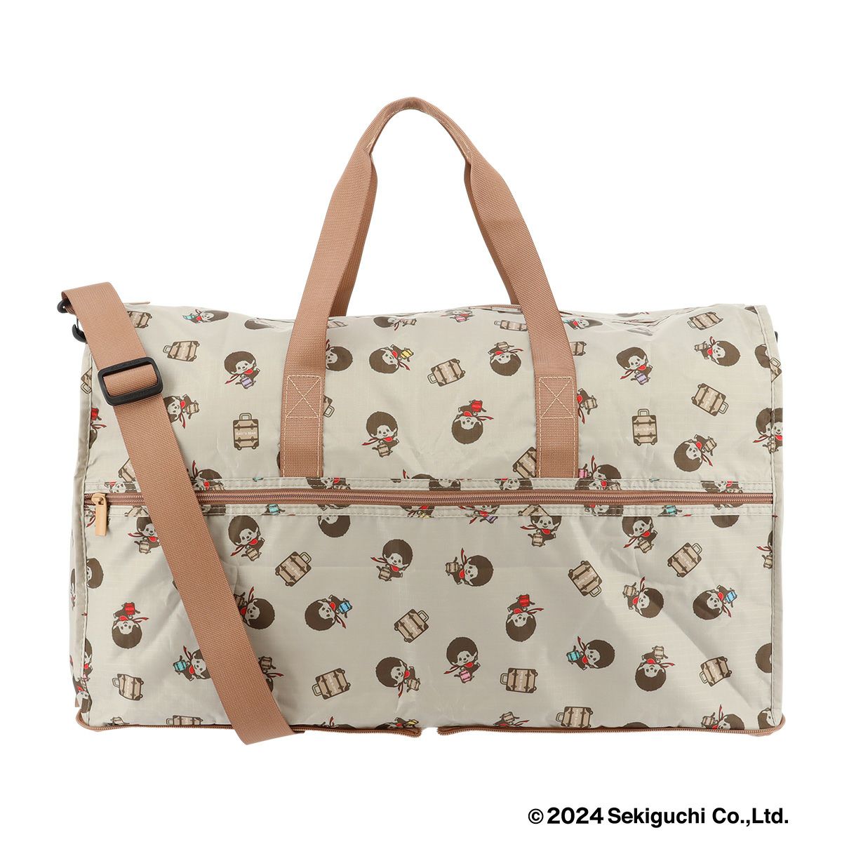 ハローキティ ボストンバッグ B4 折りたたみ 2WAY 38L レディース