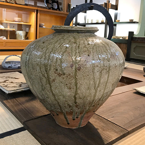 眉山窯 きぬた壺 康史作 眉山窯 きぬた壺 康史作 眉山窯 きぬた壺 康史