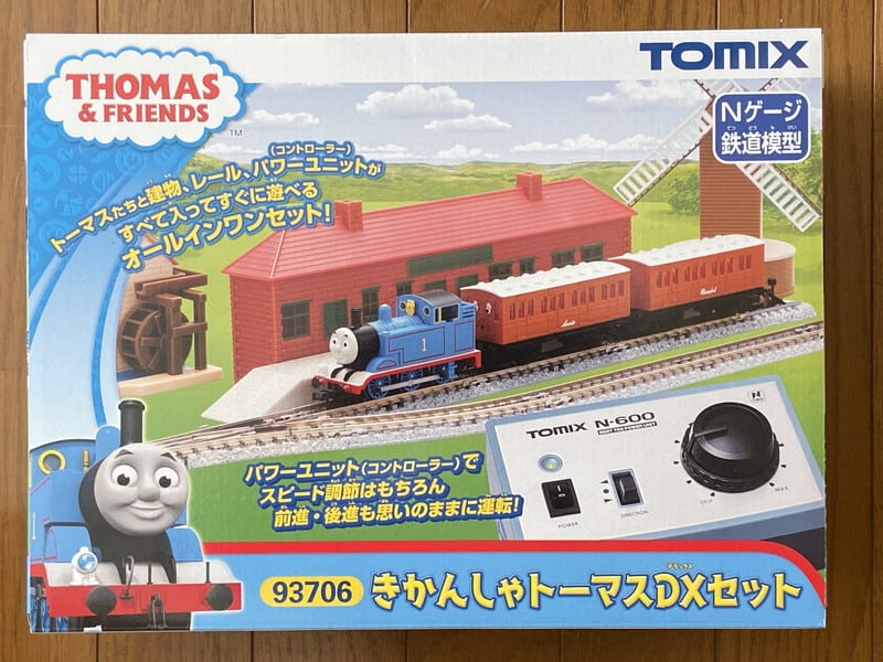 きかんしゃトーマス 入線しました (笑) TOMIX きかんしゃトーマスDX