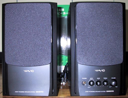 2ウェイスピーカーユニット搭載のアクティブスピーカーGX-77M