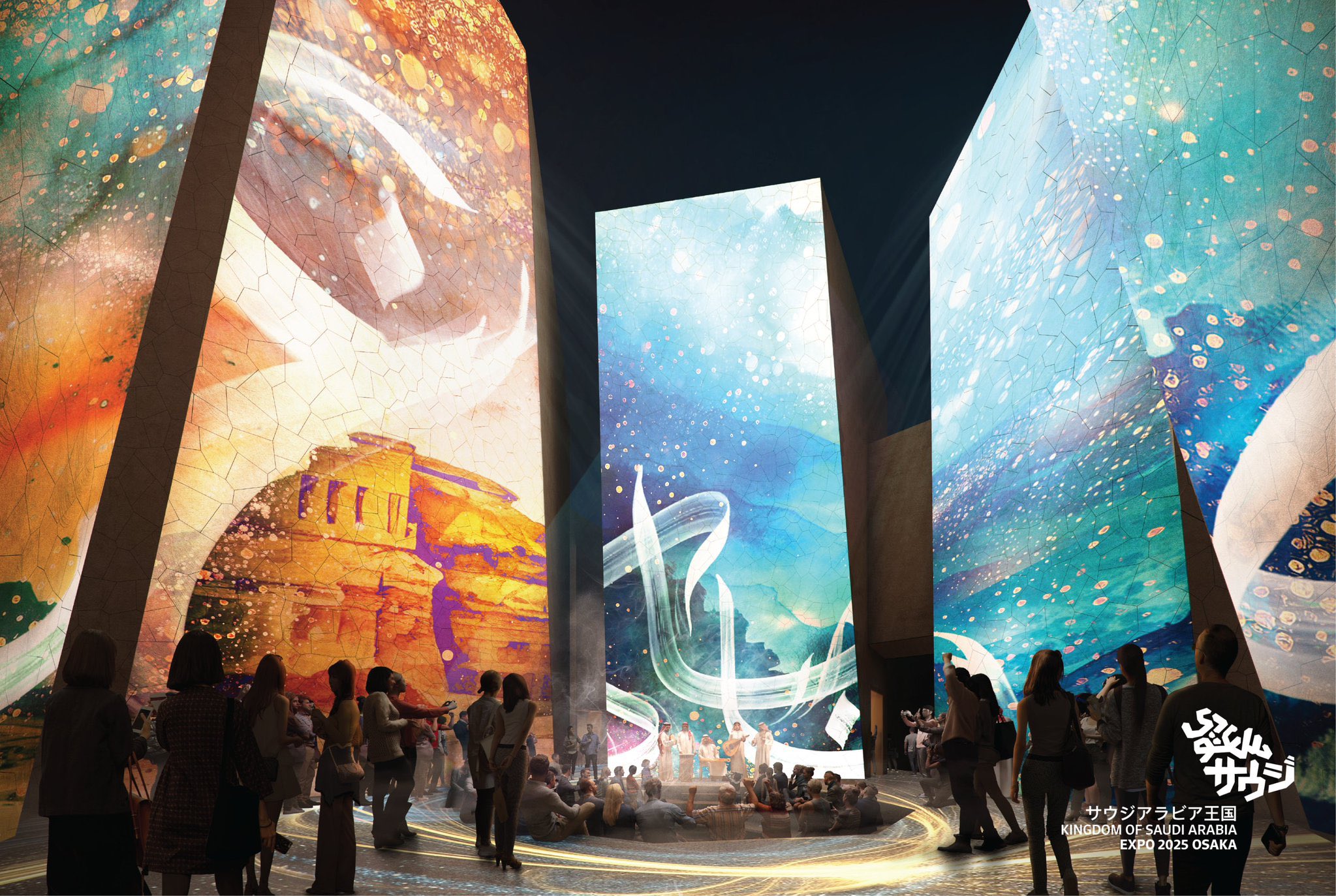 大阪関西万博『サウジアラビア館』は中東の伝統的な市場「スーク」を