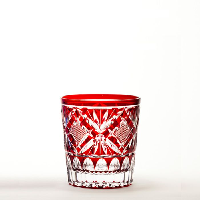 ♥中国製 硝子 金彩 花柄 鉢 φ180mm 置物 飾り 骨董 古玩 ♥中国