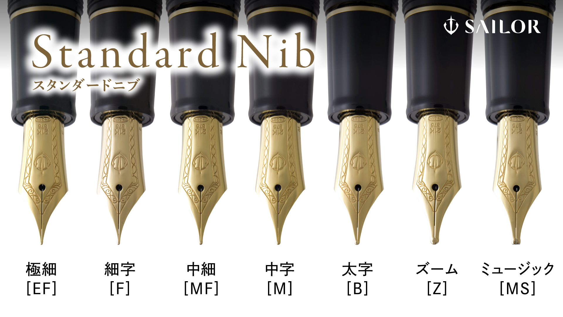 セーラー 万年筆 プロフィットスタンダード 14K ズーム（Z）ニブ