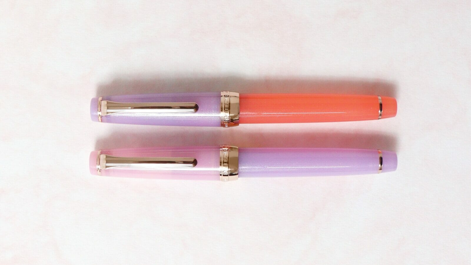 うさぎやオリジナル万年筆 『りんどう』『ぼたん』 | セーラー万年筆