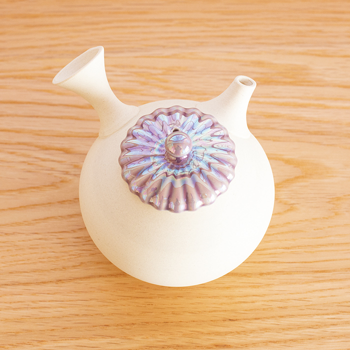 若杉集 急須 未使用 白土 藻塩 焼き締め 若杉集 急須 未使用 白土 藻塩