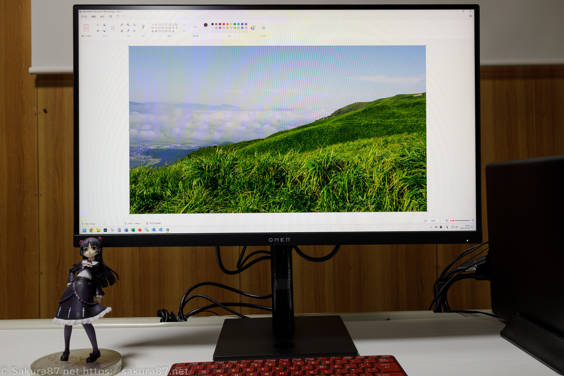 また、モニタを買いました。 OMEN 27q 165Hz QHD ゲーミング