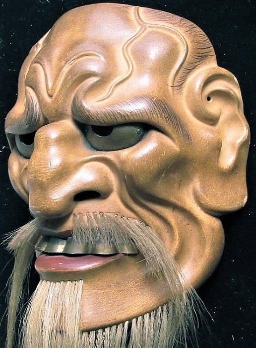 能面 鼻瘤悪尉(はなこぶあくじょう) 能面 鼻瘤悪尉 文化