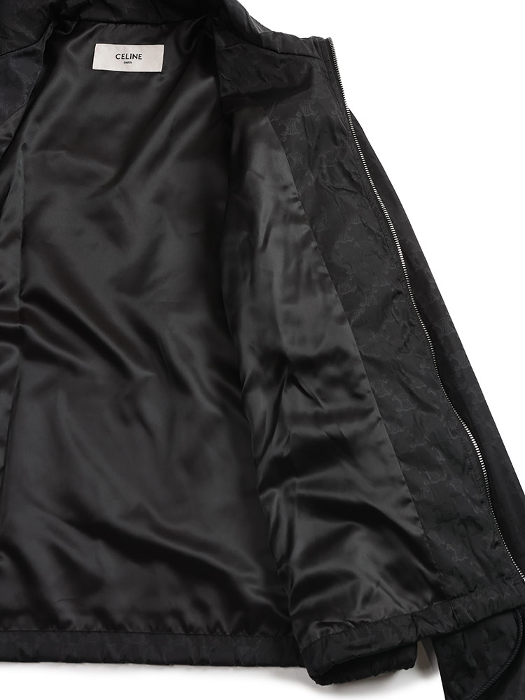 CELINE (セリーヌ) ナイロン モノグラム フルジップ ジャケット メンズ