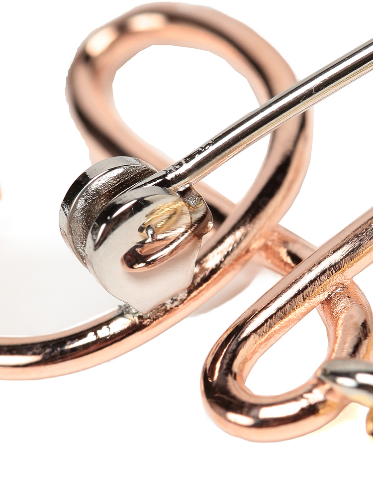 LOEWE (ロエベ) アナグラム ブローチ (メタル) LELJ000245X10