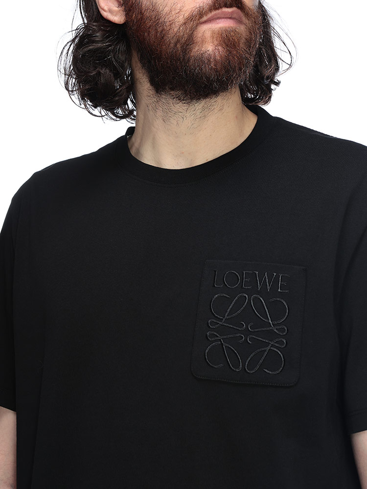 ロエベ ロゴ アナグラム T- シャツ ブラック - ロエベ | THÉM 【希少