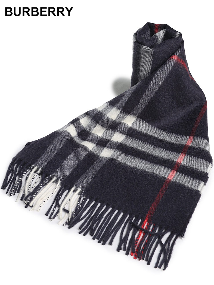 BURBERRY (バーバリー) バーバリーチェック カシミアスカーフ
