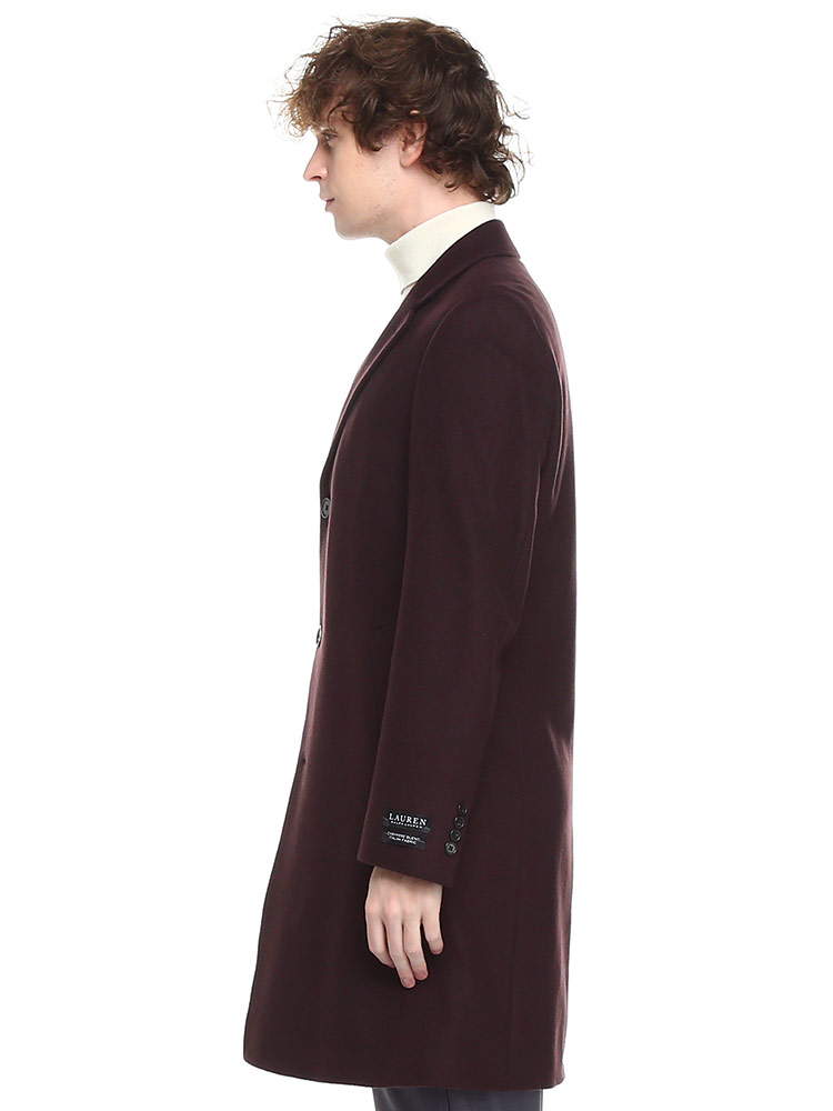 LAUREN RALPH LAUREN (ローレン ラルフローレン) カシミヤ混 シングル