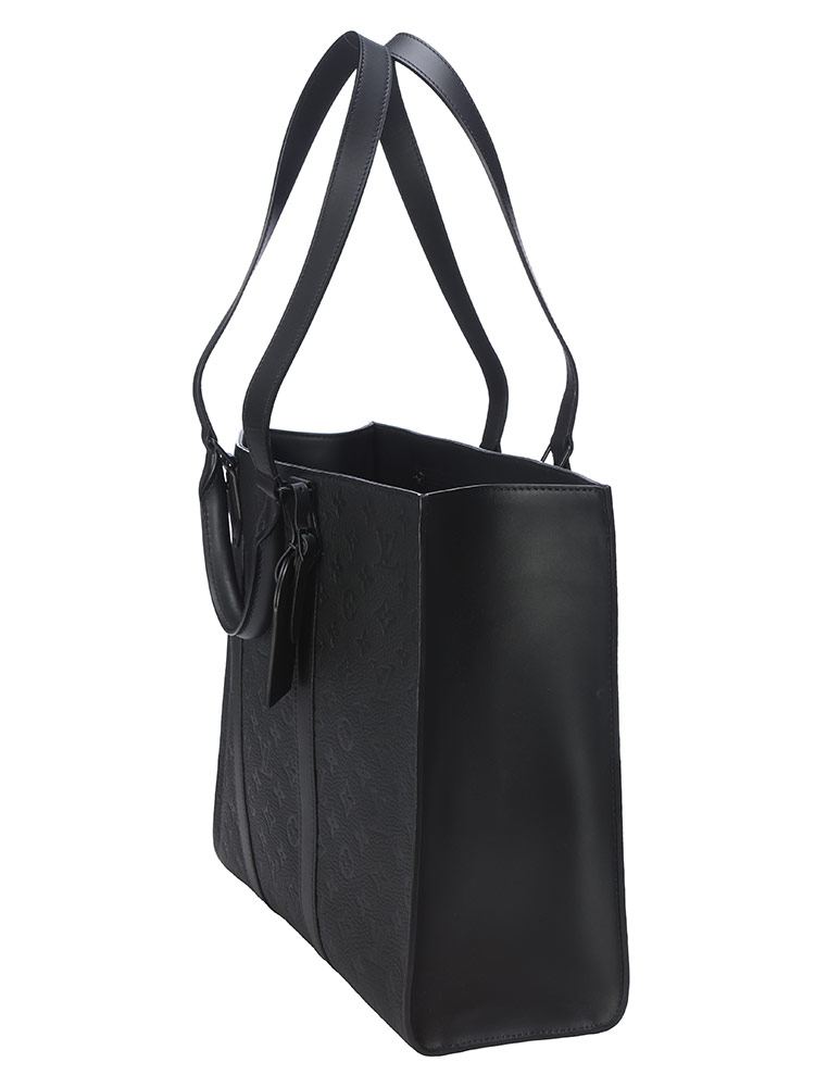 LOUIS VUITTON (ルイ・ヴィトン) サックプラ 24H レザー トートバッグ