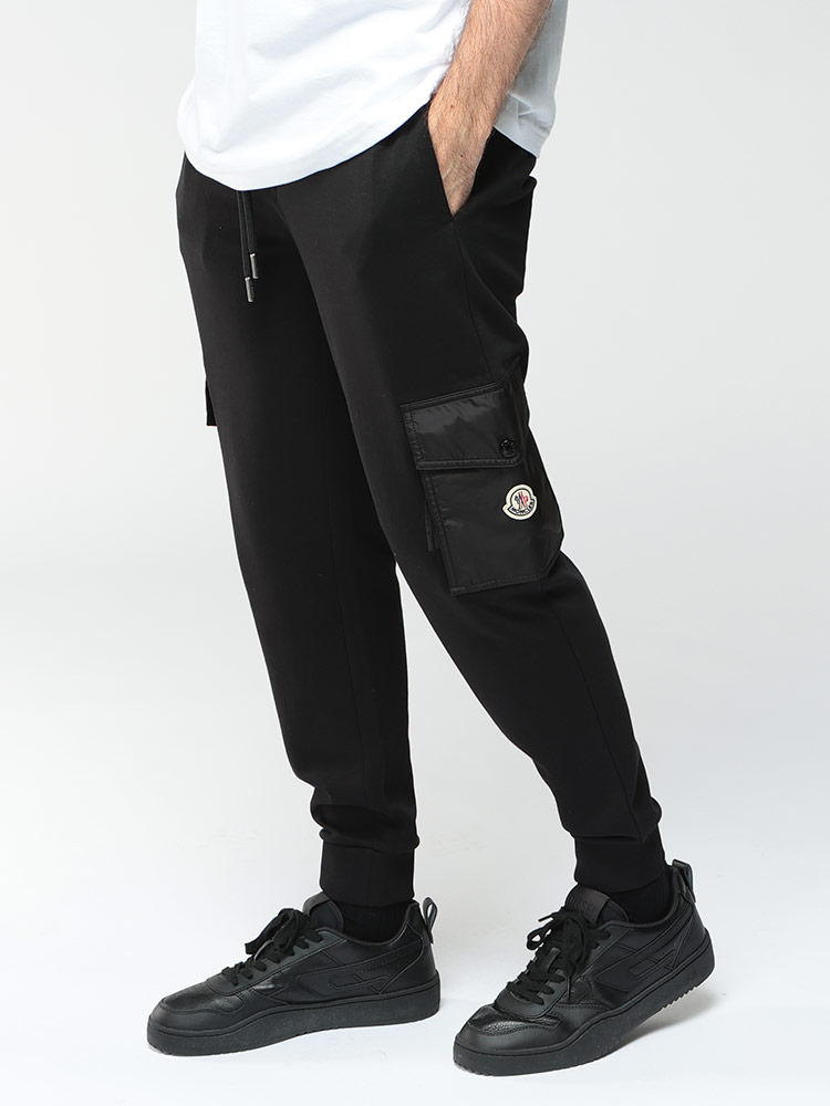 MONCLER (モンクレール) ナイロンポケット ウエストコード スウェット