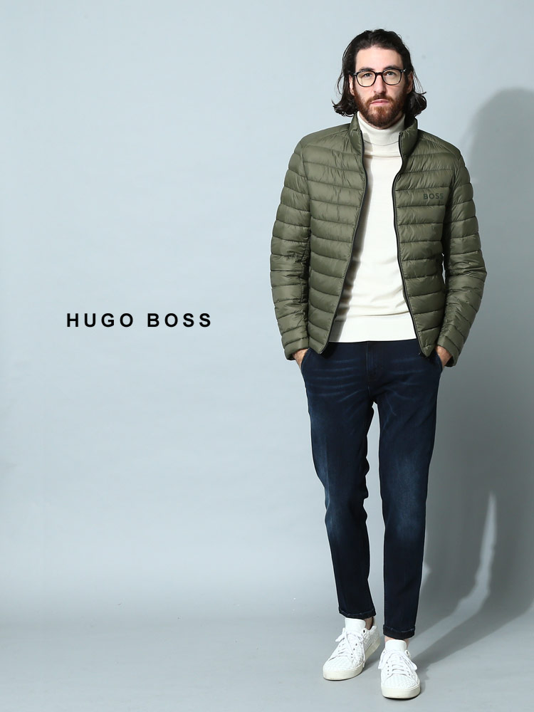HUGO BOSS (ヒューゴボス) フルジップ 中綿 ジャケット LIGHTWEIGHT