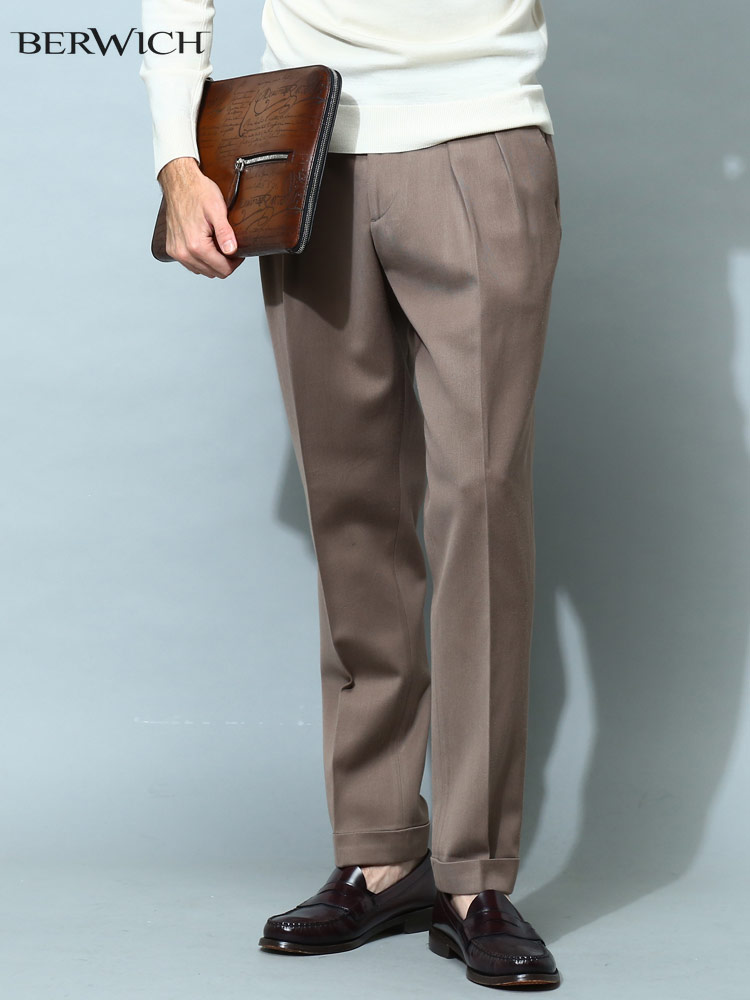 ベルウィッチ メンズ パンツ BERWICH ブランド ボトムス ロングパンツ