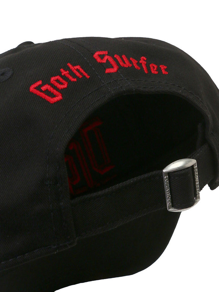 DSQUARED2 (ディースクエアード) ロゴ刺繍 コットン キャップ