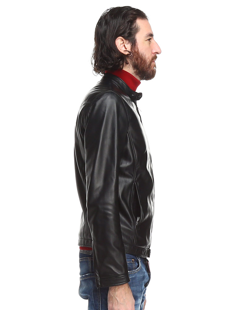 TAGLIATORE (タリアトーレ) ラムレザー フルジップ ライダース