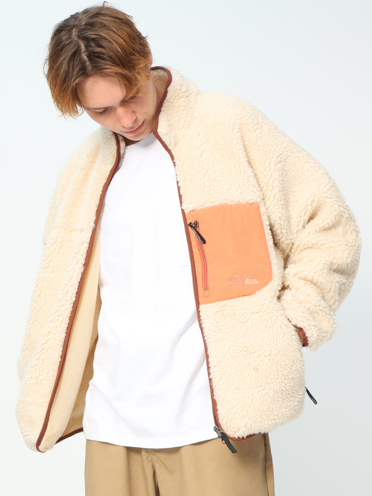 BE:FIRST ビーファースト ボアジャケット L サイズ フリースフード付き