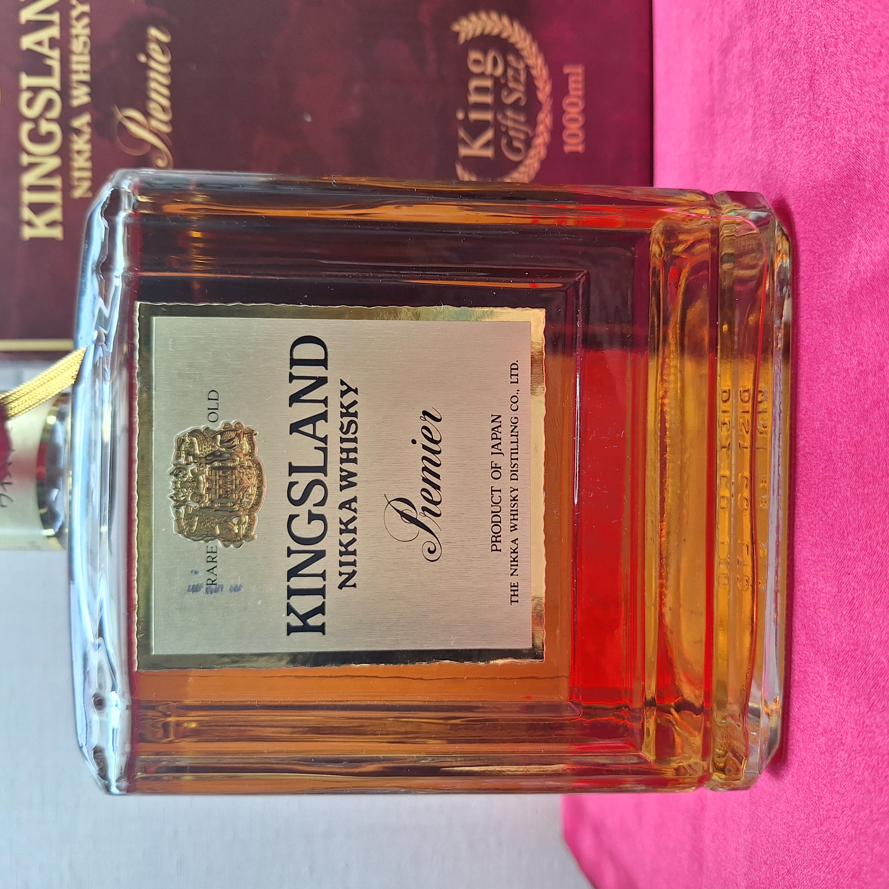 酒の細井 / ➂終売品 ニッカキングスランド43％ 1000ml ギフトボックス