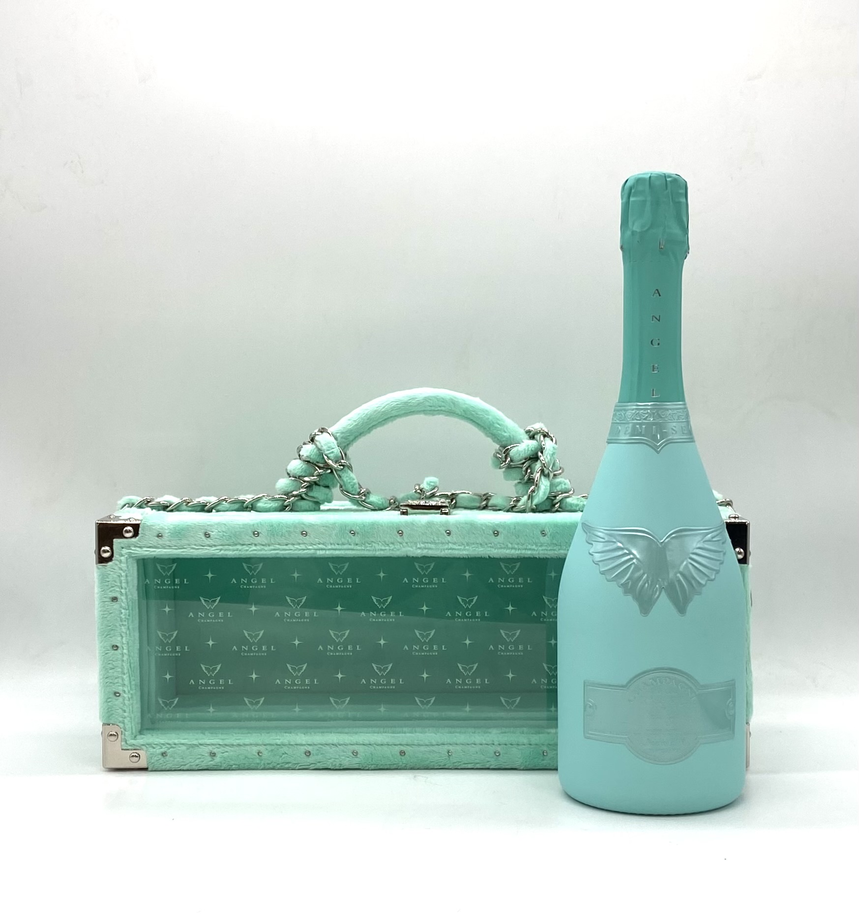 エンジェル シャンパン ホリデー グリーン ドゥミセック ロゼ