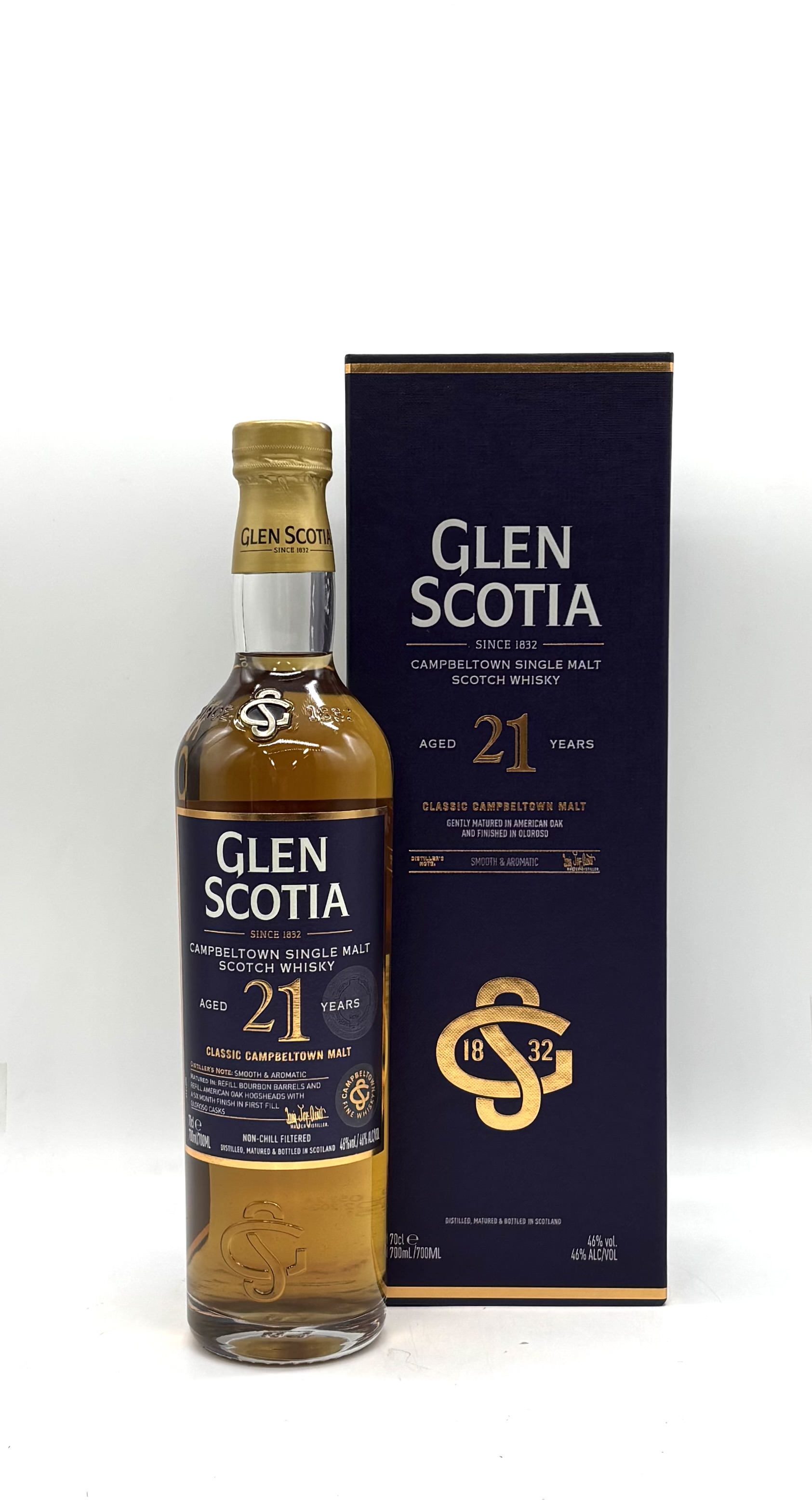 オンライン限定特価][正規品]グレンスコシア 21年 46° 700ml | 酒の