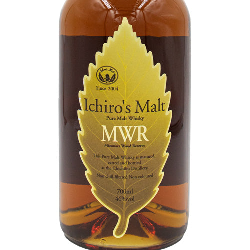 イチローズモルト ミズナラウッドリザーブ リーフラベル 46% 700ml 箱